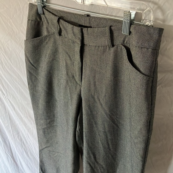 Worthington:Gray Houndstooth Dress Pants-Office/Business-Modern Fit boot cut- 10 - Picture 7 of 16
